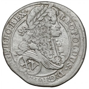 Österreich, Leopold I., 15 krajcars 1696, Wien