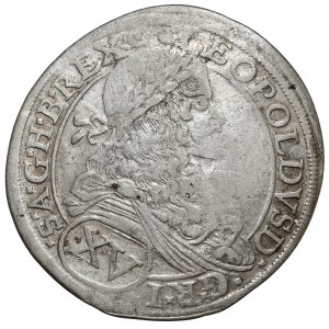 Hungary, Leopold I, 15 kreuzer 1674