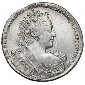 Russland, Anna, Rubel 1730