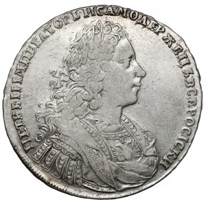 Russia, Peter II, Rouble 1728