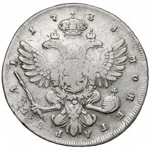 Russia, Anna, Rouble 1738