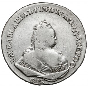 Russland, Elisabeth, Rubel 1742, St. Petersburg