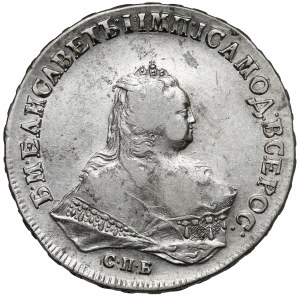 Russia, Elisabeth, Rouble 1745, Petersburg