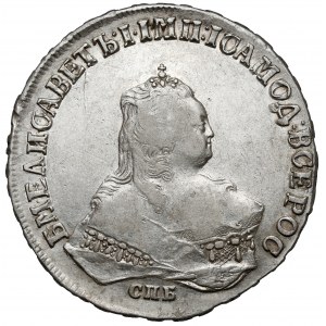 Rusko, Alžběta, rubl 1749, Petrohrad