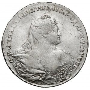 Russia, Anna, Rouble 1737