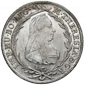 Maďarsko, Marie Terezie, 20 krajcarů 1779-B