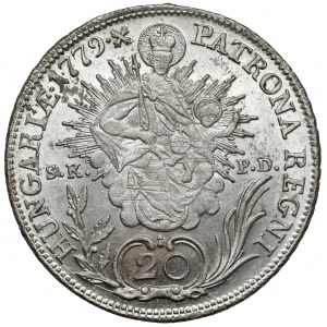 Hungary, Maria Theresa, 20 kreuzer 1779-B