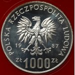 Próba SREBRO 1.000 złotych 1987 Muzeum Śląskie