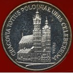 Próba SREBRO 100 złotych 1981 Kościół Mariacki w Krakowie