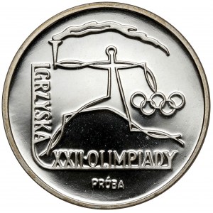 Stříbro 100 zlatých 1980 Hry XXII. olympiády