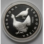 Vzorka SILVER 100 zlatých 1980 Grouse