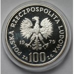Próba SREBRO 100 złotych 1979 Kozica