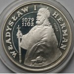 Próba SREBRO 200 złotych 1981 Władysław I Herman - półpostać