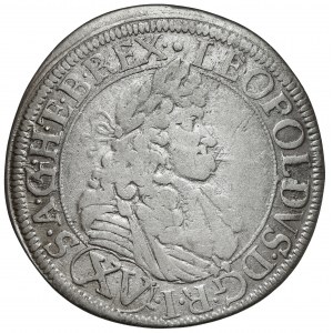 Rakúsko, Leopold I, 15 krajcars 1685, Würzburg