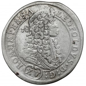 Rakousko, Leopold I., 15 krajcars 1694 PM, Praha