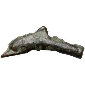 Greece, Olbia, Dolphin - OY (VI century BC) - rare