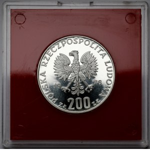 Próba SREBRO 200 złotych 1976 Igrzyska XXI Olimpiady