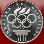 Próba SREBRO 200 złotych 1976 Igrzyska XXI Olimpiady
