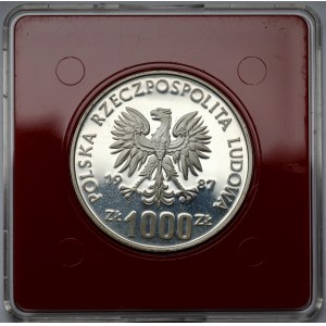 Próba SREBRO 1.000 złotych 1987 Igrzyska XXIV Olimpiady