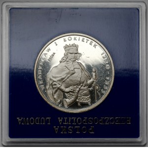 SILBER Probe 1.000 Gold 1986 Wladyslaw I. der Ellenbogenstarke
