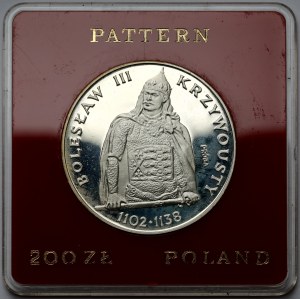 Vzorka SILVER 200 zlato 1982