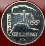 Stříbro 100 zlatých 1980 Hry XXII. olympiády