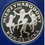 Próba SREBRO 20 złotych 1979 Rok Dziecka