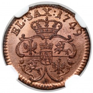 August III Saský, Drážďany 1749 - OKAZOWE