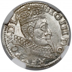 Sigismund III. Wasa, Trojak Wschowa 1599 - mit Pfeifen
