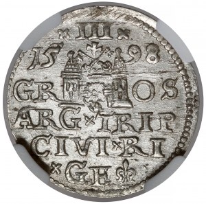 Zygmunt III Waza, Trojak Ryga 1598