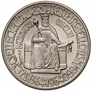 Próba CuNi 10 złotych 1964 Kazimierz Wielki