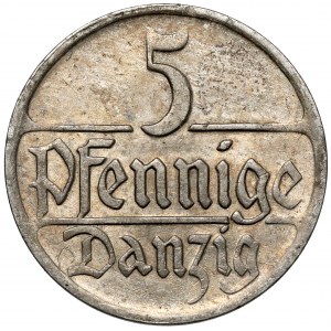 Gdansk, 5 fenig 1923