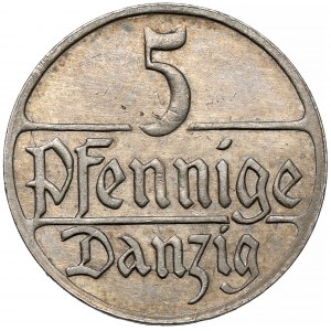 Gdansk, 5 fenig 1923