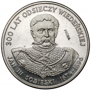 Nikl 200 zlatých vzorků 1983 Jan III Sobieski