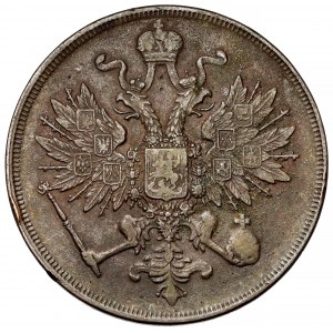 3 kopiejki 1860 BM, Warszawa