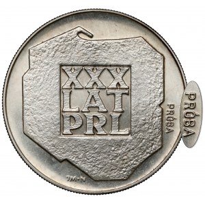 Próba SREBRO 200 złotych 1974 XXX lat PRL