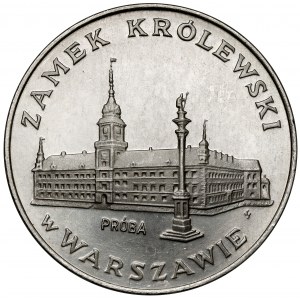 Próba NIKIEL 100 złotych 1974 Zamek Królewski w Warszawie