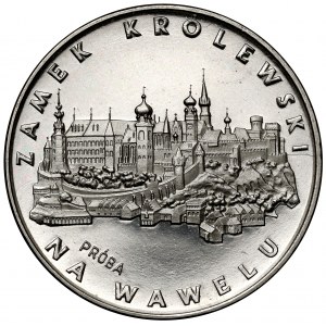 Próba NIKIEL 100 złotych 1977 Zamek Królewski na Wawelu