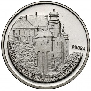 Próba NIKIEL 100 złotych 1977 Zamek Królewski na Wawelu