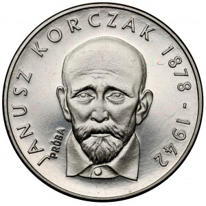 Próba NIKIEL 100 złotych 1978 Janusz Korczak