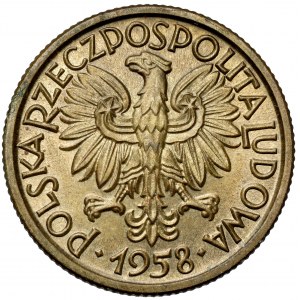 Proben aus Messing 2 Gold 1958