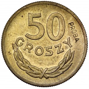 Próba MOSIĄDZ 50 groszy 1957