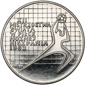 Próba NIKIEL 200 złotych 1982 XII MŚ w piłce nożnej - Hiszpania