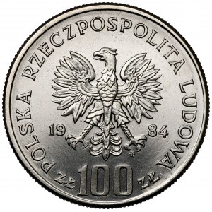 Próba NIKIEL 100 złoty 1984 Wincenty Witos