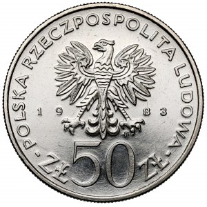 Próba NIKIEL 50 złotych 1983 Teatr Wielki