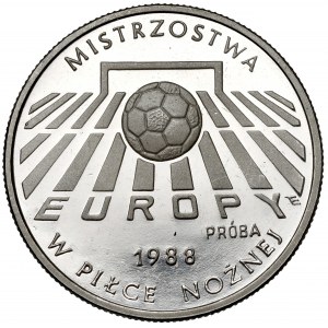 Próba NIKIEL 200 złotych 1987 Mistrzostwa Europy w piłce nożnej