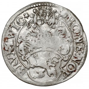 Brunšvik, Rudolf II, 1/24 toliarov 1591 - malý štít