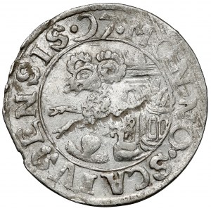 Švýcarsko, 3 krajcara 1597, Szafuza