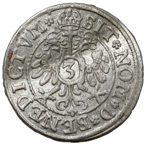 Switzerland, 3 kreuzer 1605, Luzern