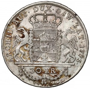 Galícia a Lodomeria, 30 krajcars 1775, Viedeň